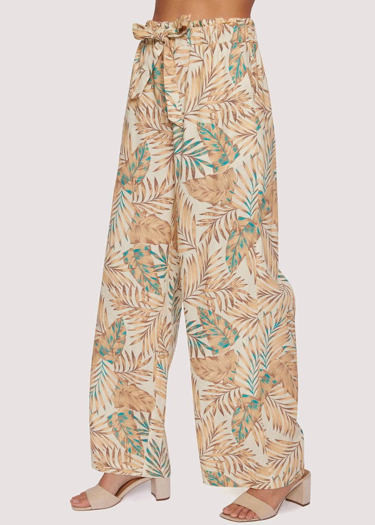 Palm leaf pants