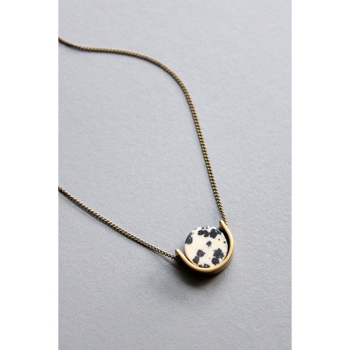mini dalmatian necklace