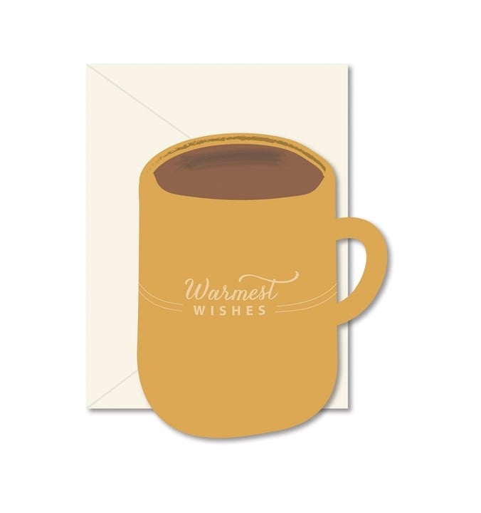 coffee mug card