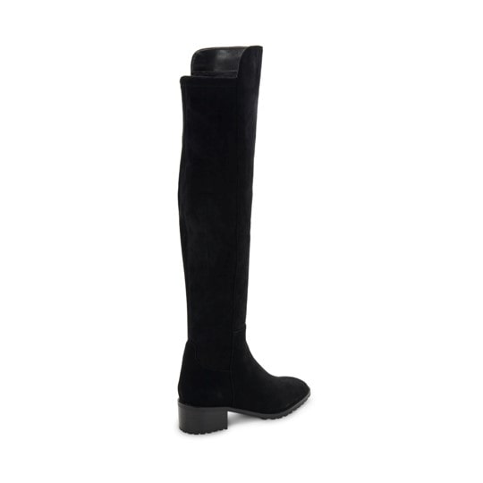 black suede boot